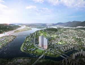 공지천·북한강 영구조망 품은 최고 42층 ‘춘천 파밀리에 리버파크’ 분양