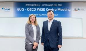 HUG, OECD WISE센터 대표단과 주택정책 발전 협력방안 논의